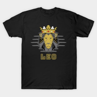 King Leo - Leo Zodiac T-Shirt